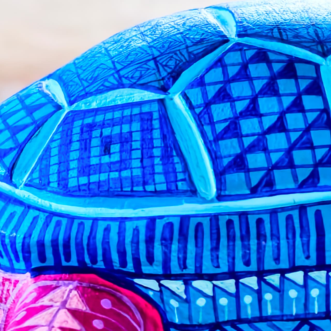 Alebrije-Schildkröte