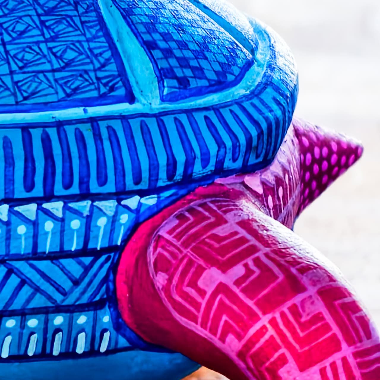 Alebrije-Schildkröte